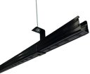 Ver imagem 1 de Perfilado Perfurado 38x38x1500 Mm #24 Cor Preta Trilho Spot