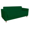 Ver imagem 6 de Sofá 3 Lugares Arezzo Suede Verde