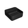 Cuba de Apoio Deca 30x30 L.11030.m.94 Quadrada com Mesa Ébano Fosco - 1
