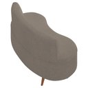 Ver imagem 6 de Sofá 2 Lugares para Sala Living 135cm Pés Palito Korah K04 Bouclê Bege Escuro - Mpozenato