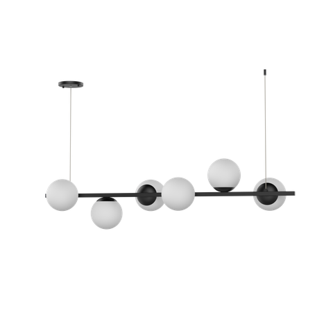 Pendente Lustre Luminária Globo de Vidro