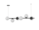 Ver imagem 1 de Pendente Lustre Luminária Globo de Vidro