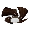 Ver imagem 1 de Ventilador de Teto Venti-Delta 130W 60cm 4 Pás Marrom Tornado 110V