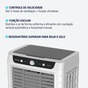 Ver imagem 4 de Climatizador Wind Pro Mondial 230w Branco/cinza 220v - Cl-45l