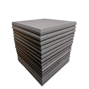 Espuma Acústica 50 X 50 X 3,5cm Lisa - 20 Placas Anti Chamas