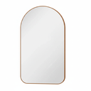 Ver imagem 1 de Espelho Capela Carisma - Vidro Guardian 3 Mm, Moldura em Couro Ecológico Caramelo, 64x44 Cm