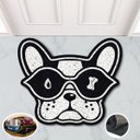 Ver imagem 1 de Tapete Pet Cachorro Bulldog Comedouro Agua 60x50 Higienico