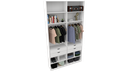 Ver imagem 1 de Armário Arara Gaveta Sabrina M2 Closet Roupeiro Loja Vetorial Móveis