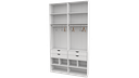 Ver imagem 5 de Armário Arara Gaveta Sabrina M2 Closet Roupeiro Loja Vetorial Móveis