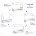 Ver imagem 6 de Cama Infantil Montessoriana sem Colchão Linha Infanto Branco CCM010 Completa Móveis