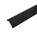 Ver imagem 1 de Cantoneira para Painel Ripado em Wpc Preto 290cm X 5cm X 5cm Rm Decor