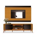 Ver imagem 7 de Rack Ripado 2 Portas com Painel para Tv até 75 Polegadas Grécia 200cm