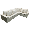 Ver imagem 6 de Sofá Modular Riviera Linho Creme 280x280 cm - Meu Estofado Sofá Modular Riviera Sala Quarto Recepção