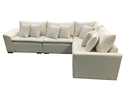 Ver mais imagens de Sofá Modular Riviera Linho Creme 280x280 cm - Meu Estofado Sofá Modular Riviera Sala Quarto Recepção