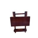 Ver imagem 4 de Kit 10 Conjuntos Dobráveis 70x70 com 10  Mesas 40 Cadeiras IMBUIA