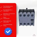 Ver imagem 6 de Bloco Contato Aux Frontal Bfb-31 3na+1nf Cwb 660-690v Weg
