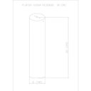 Ver imagem 2 de Plafon Viena Tubo 30cm Woods