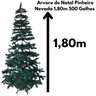 Arvore de Natal Pinheiro Nevada 1,80m 500galhos - 6