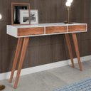 Ver imagem 2 de Aparador Decorativo 3 Gavetas 1,20m Laqueado Off White