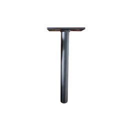 Kit 4 Pés de Metal 18cm Preto Multiuso para Armário Mesas de Cabeceiras e Camas - 3