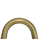 Ver imagem 6 de Torneira Banheiro/lavatório Pratica Clean Dourada Gold Alta