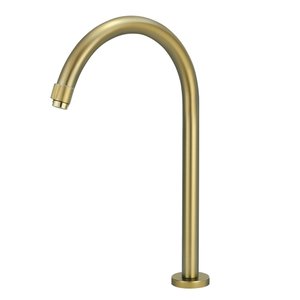 Torneira Banheiro/lavatório Pratica Clean Dourada Gold Alta