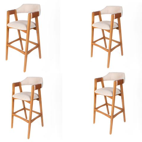 Kit Conjunto Banquetas Bruxelas