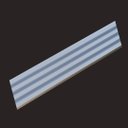 Ver imagem 2 de Painel Ripado Eco Placa 290 X 16 X 2,5 Cm Wpc Azul Vento Suave