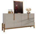 Ver imagem 1 de Buffet Aparador 4 Portas 170cm 050518 Off White Cedro Dcasa