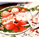 Ver imagem 1 de Kit Sousplat Natal Infantil Ii Nsw 8 Peças com Base