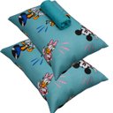 Ver imagem 1 de Jogo de Cama Portallar Casal Malha 100% Algodão Disney Mickey Feliz 3 Peças Verde