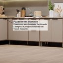 Ver imagem 5 de Cozinha Modulada Completa 8 Peças com Espaço para Forno e Micro-ondas Semtampo Aspen Luciane Móveis
