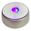 Ver imagem 1 de Base Espelhada Luz Led Muda de Cor para Cristais Pedras 7x7