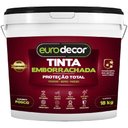 Ver imagem 1 de Tinta Emborrachada Fosca de 18 Kilos Branco - 01.01.06.0003 - Eurodecor
