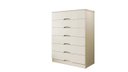 Ver imagem 1 de Cômoda para Quarto 6 Gavetas Sevilha Made Marcs - Off White