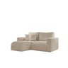 Sofá Living 120cm Chaise 90cm Lado Esquerdo Meu Sofá Online A294 Linho Creme - 1