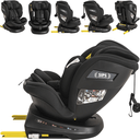 Ver imagem 2 de Cadeirinha para Carro Kiddo Supra+ 360 Isofix 0 a 36kg Preta