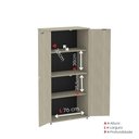Ver imagem 3 de Armário Alto para Escritório 2 Portas com Chave 160cm Linha P15
