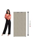 Ver imagem 4 de Armário Alto para Escritório 2 Portas com Chave 160cm Linha P15