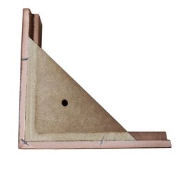 Kit 4 Pés de Madeira em L para Sofá 20cm - Mozzelar - 4