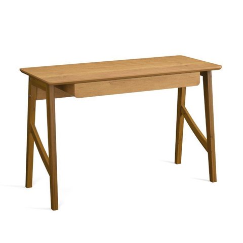 Mesa / Escrivaninha Ta Estilo Rústico Moderno Cor Cinamomo