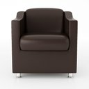 Ver imagem 4 de Poltrona Tilla Luxo Reforçado V8 Decor Cor:courino Marron