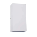 Ver imagem 1 de ARANDELA EXTERNA TURIM 2 FACHOS 2XGU10 BRANCO ALUMÍNIO E VIDRO BIANCOLUCE