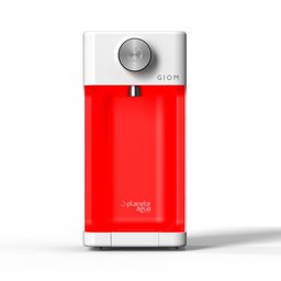 Purificador de agua GIOM - Água Alcalina Eleva o PH - Branco/Vermelho - 1