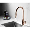 Ver imagem 3 de Misturador Monocomando para Cozinha de Mesa com Bica Móvel Arejador e Extensível Dublin Jiwi