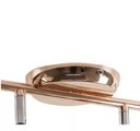 Ver imagem 3 de Luminária Arco de Sobrepor New Short 4 luzes E27 COBRE LLUM Bronzearte Spot