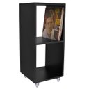 Ver imagem 2 de Estante para 330 Discos Preto Lps Vinis Coleções