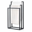 Ver imagem 6 de Suporte Porta Toalha Triplo de Chão para Banheiro Lavabo - Édecasamóveis