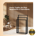 Ver imagem 5 de Suporte Porta Toalha Triplo de Chão para Banheiro Lavabo - Édecasamóveis