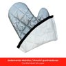 Luva Térmica Cozinha de Forno Algodão Metelassê Prata 33cm - Casambiente LUVA002 - 4